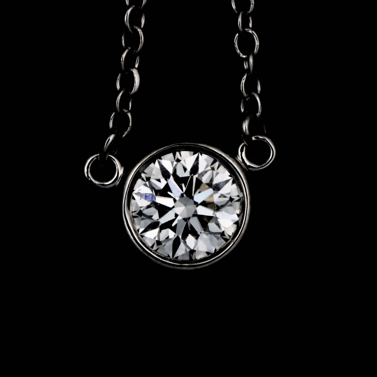 By The Yard Diamond Necklace Platinum