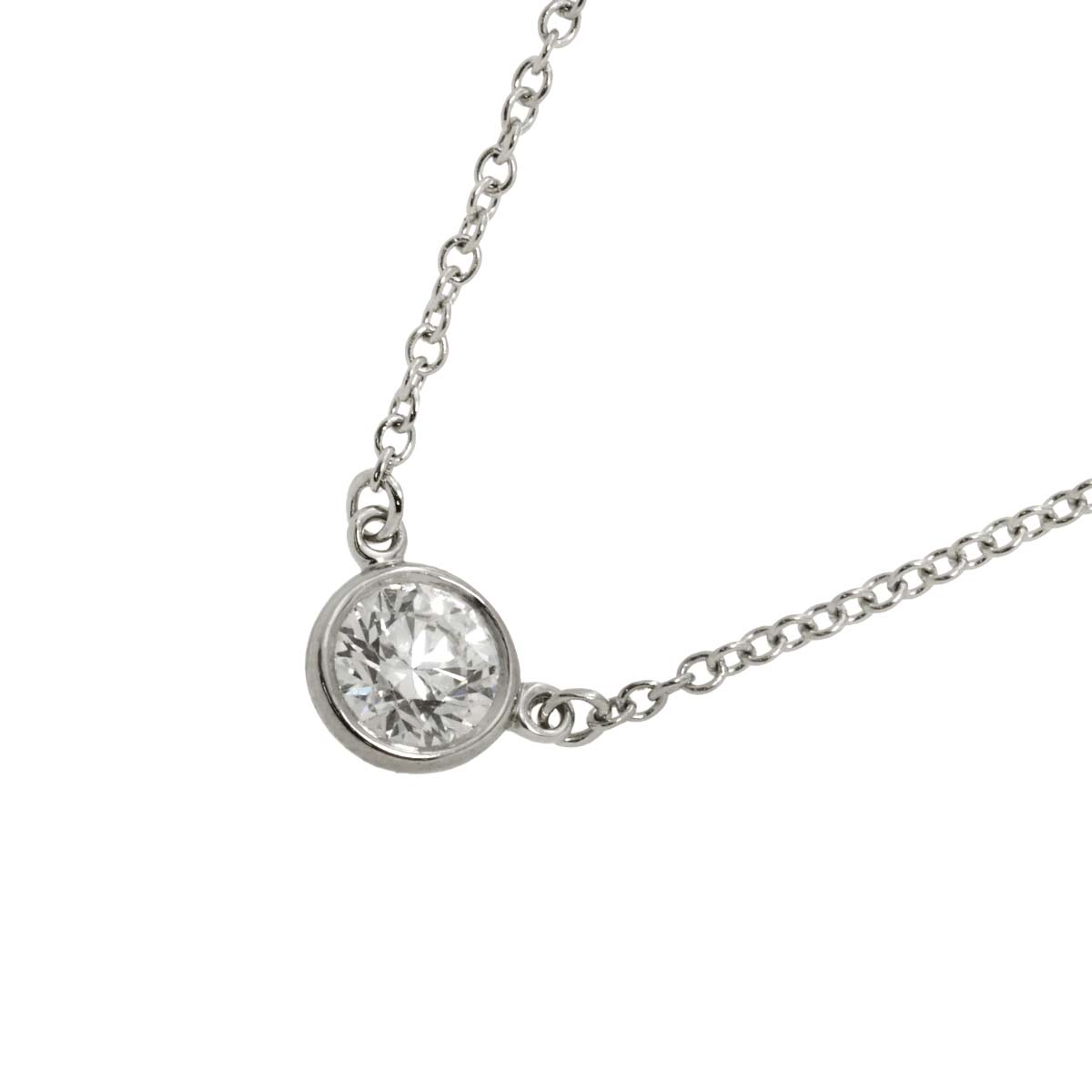By The Yard Diamond Necklace Platinum