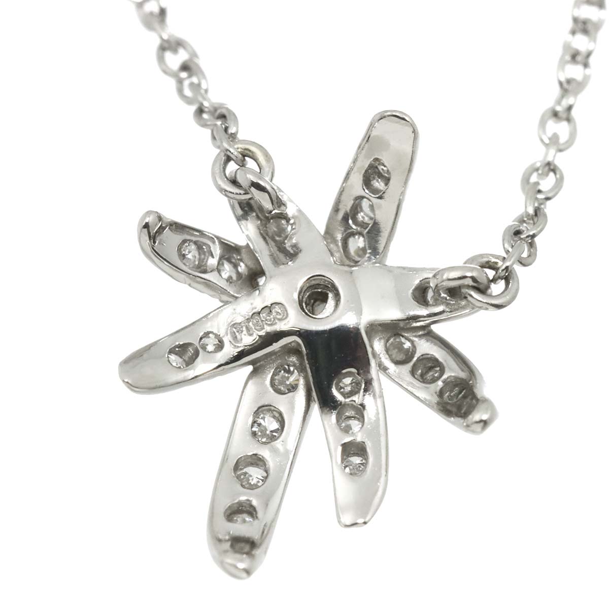 Fireworks Diamond Necklace Platinum