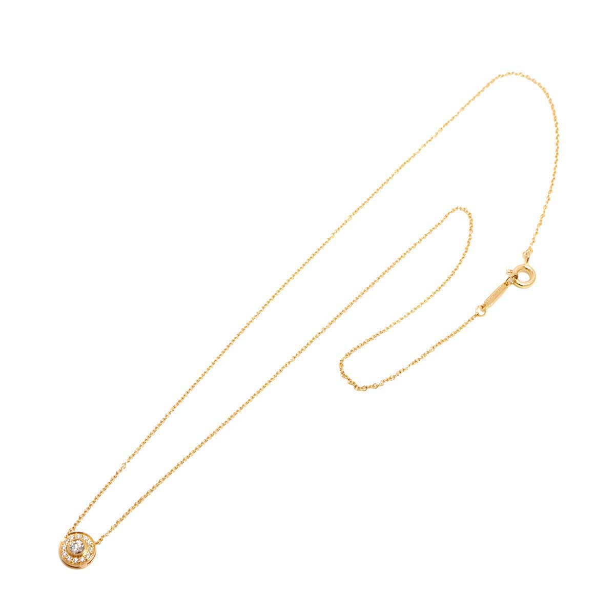 Circlet Diamond Necklace 18K PG 750