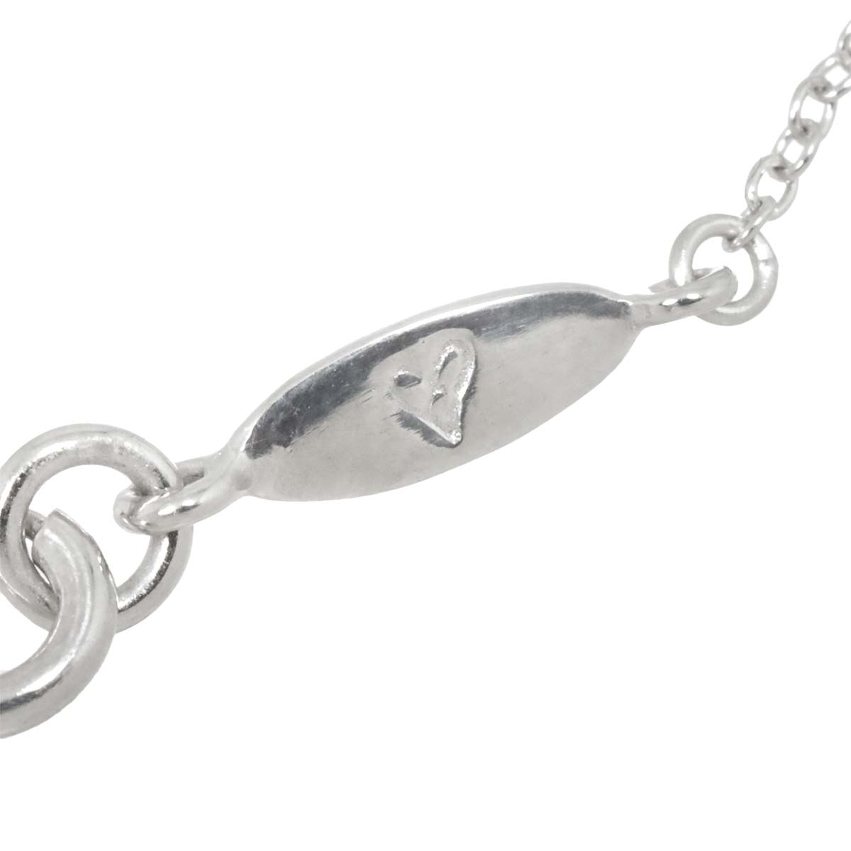 Diamond 0.13ct Necklace 18K White Gold 750