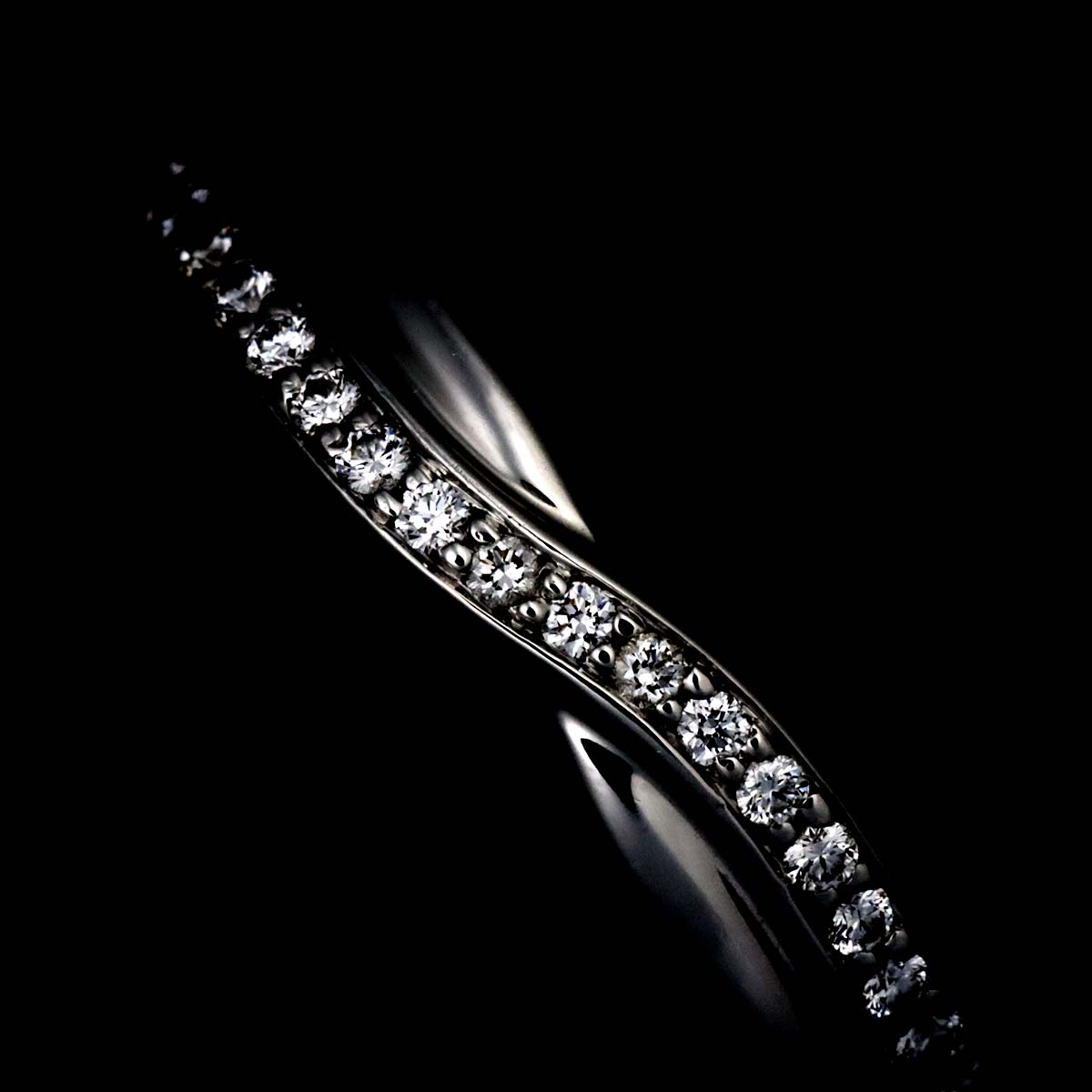 Diamond Ring Pt Platinum size5.25(US)