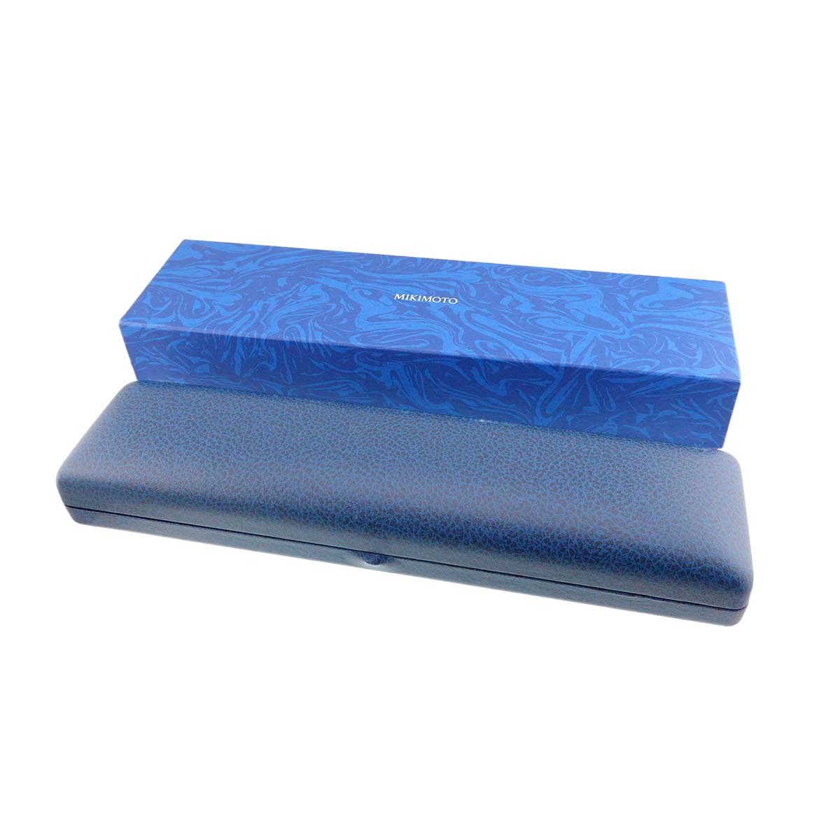 Boucle Akoya Pearl Diamond 0.13ct Bracelet Necklace 18K WG 750