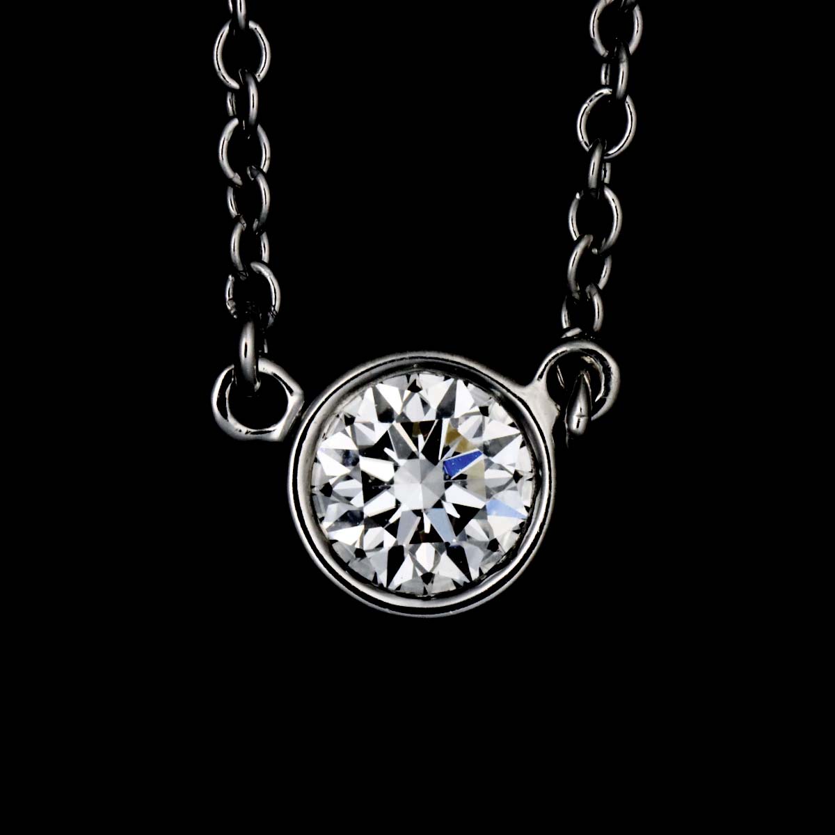 By The Yard Diamond Necklace Platinum
