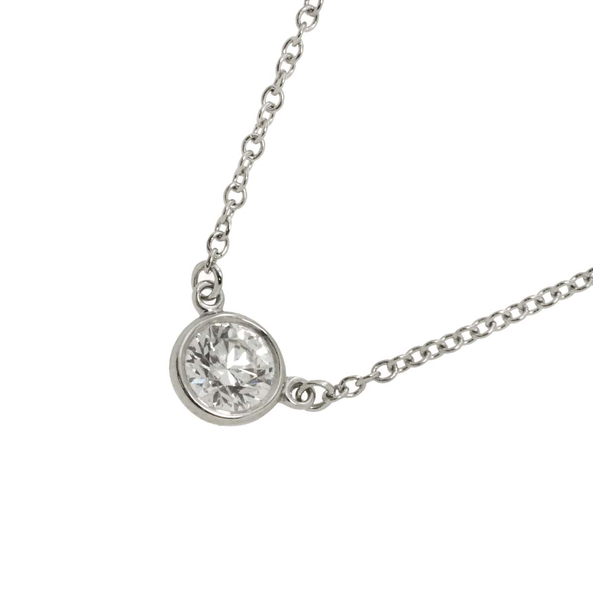 By The Yard Diamond Necklace Platinum