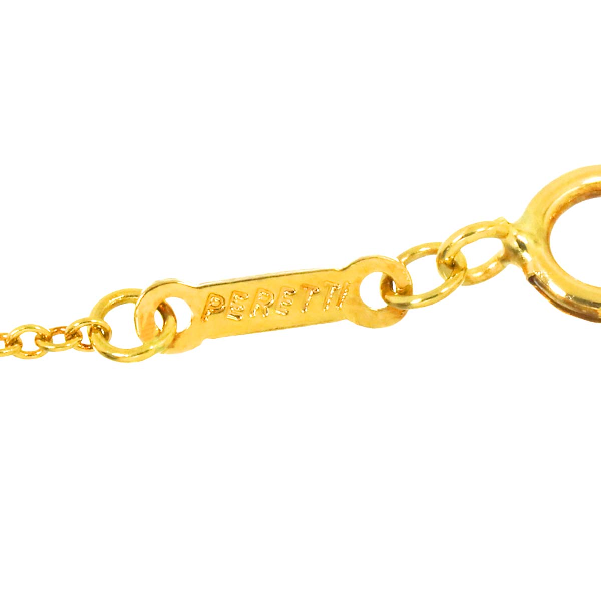 Open Heart Necklace 18K Yellow Gold 750