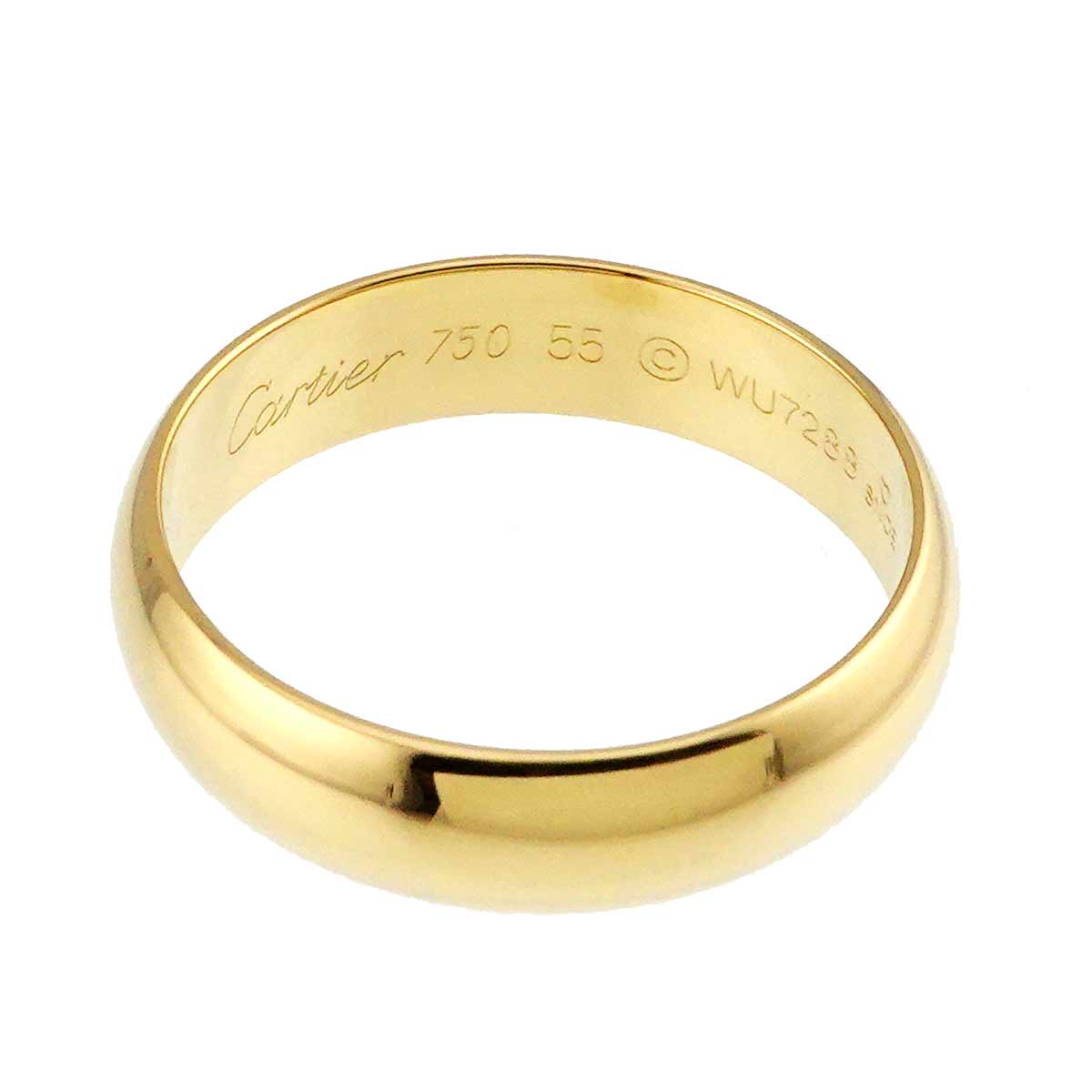 1895 Classic Band Ring 18K YG 750 size55 7.25(US)