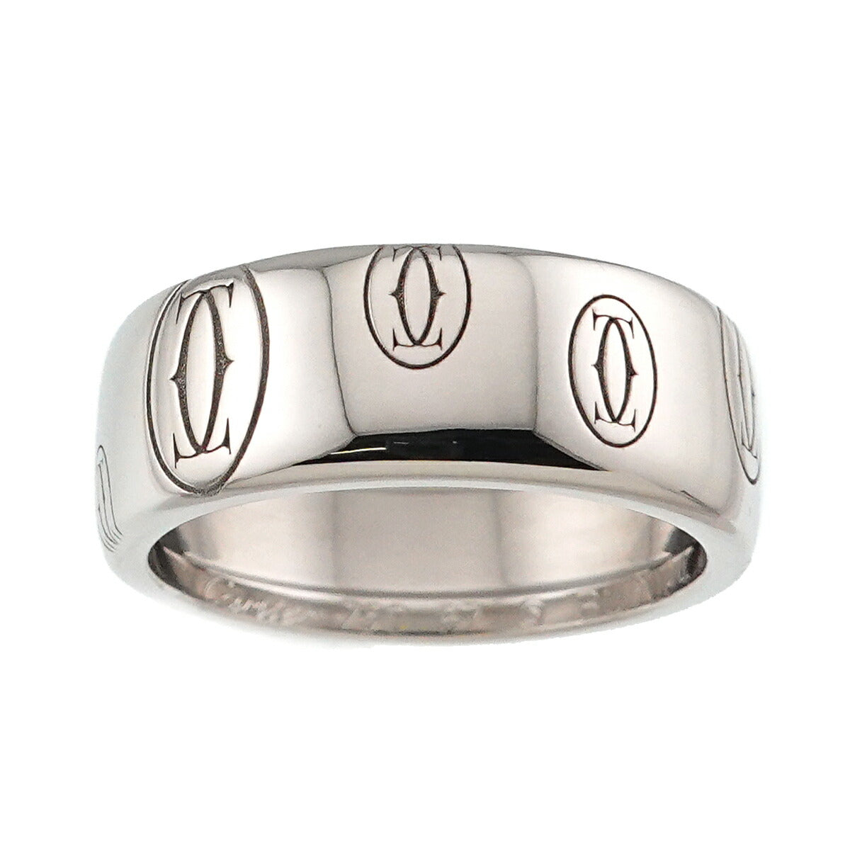 Happy Birthday LM Ring 18K WG 750 Size57 7.75-8(US)