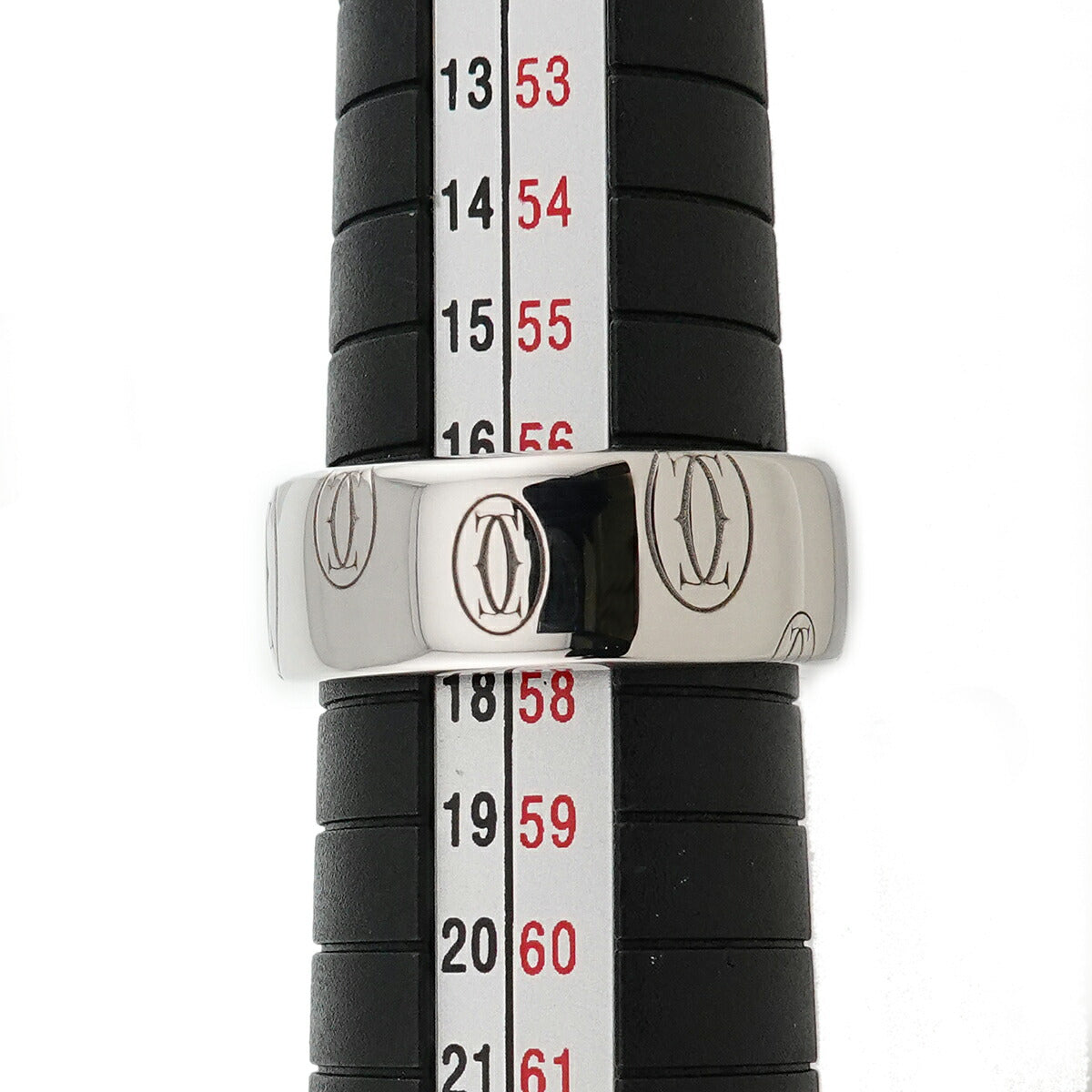 Happy Birthday LM Ring 18K WG 750 Size57 7.75-8(US)