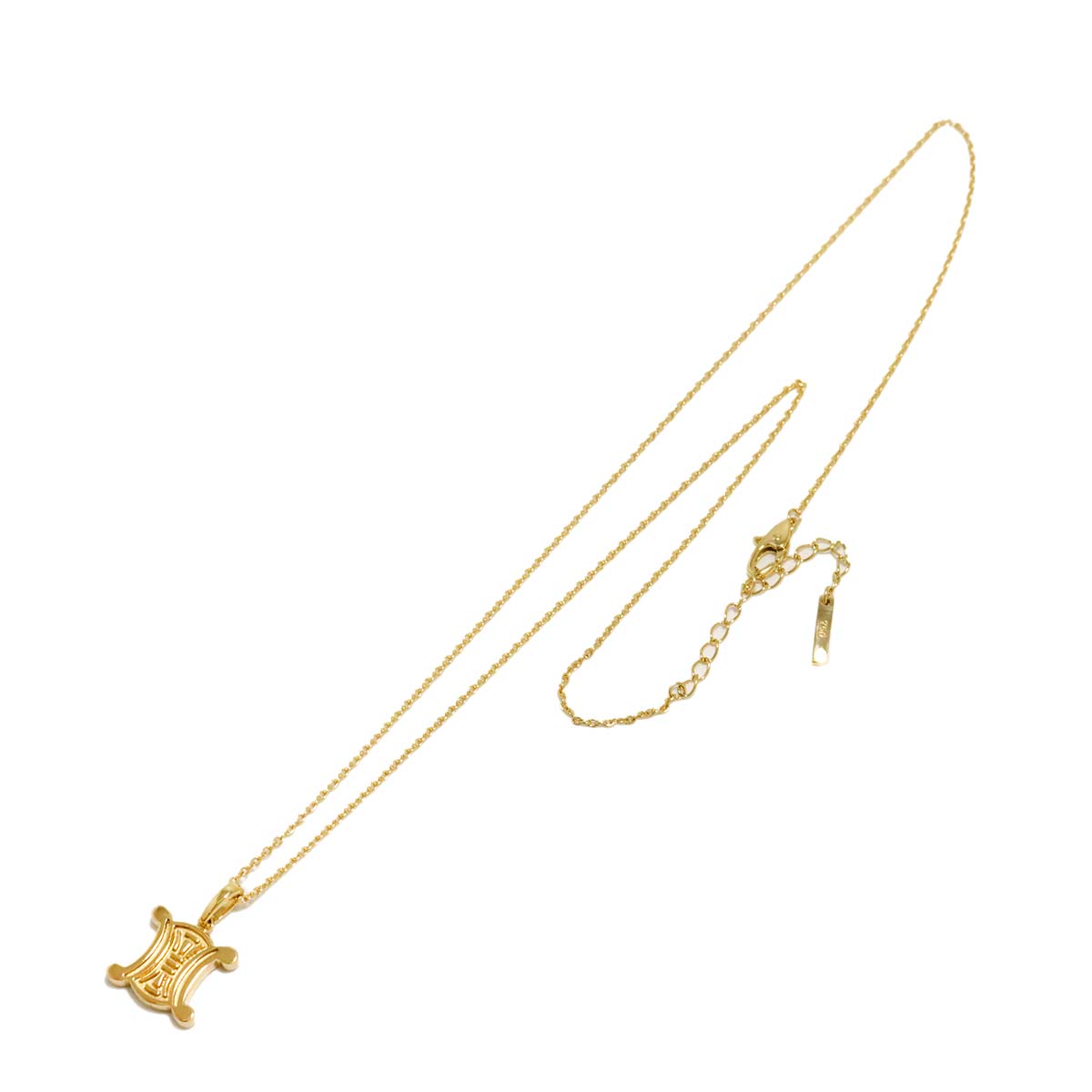 Triomphe Diamond Necklace K18 Yellow Gold 750