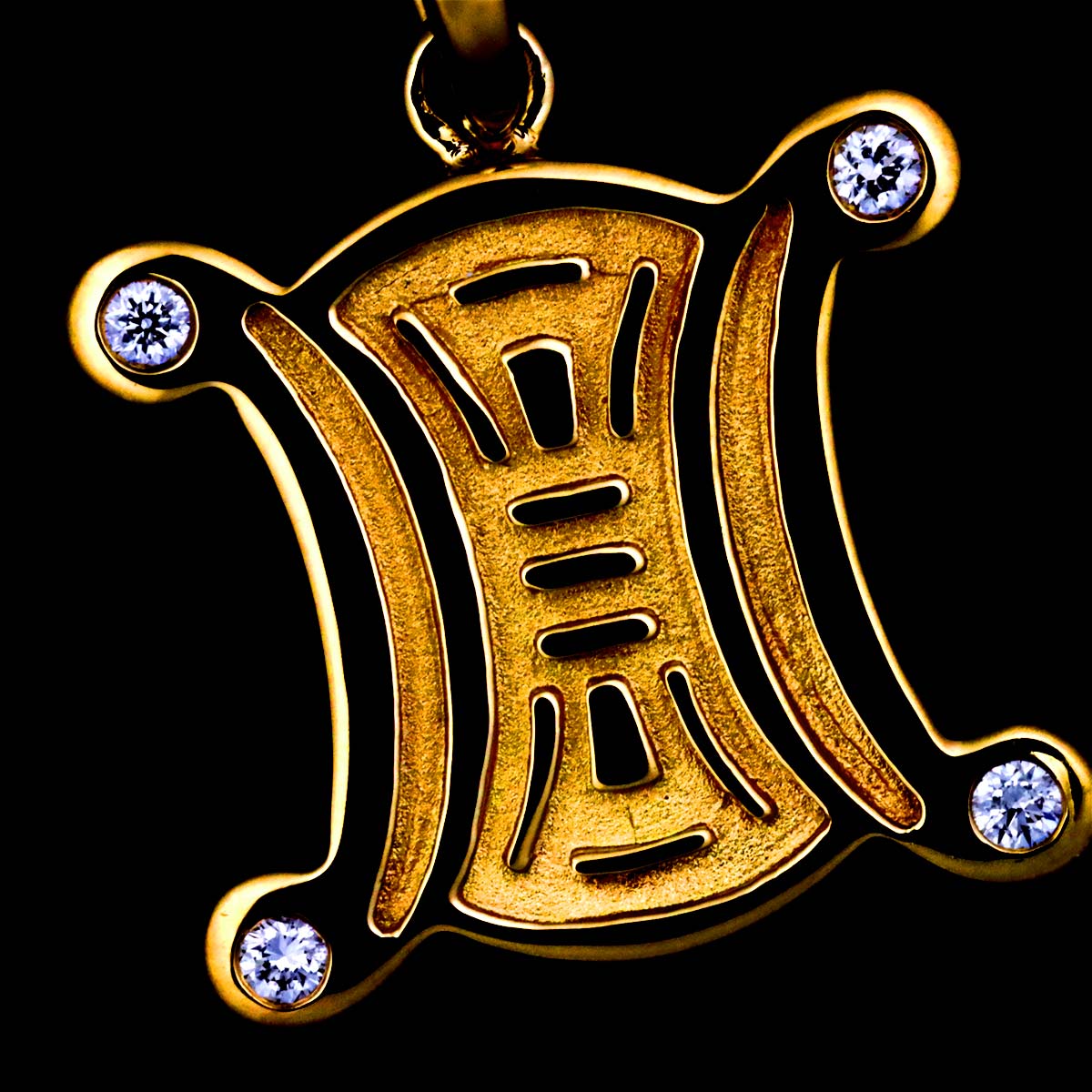 Triomphe Diamond Necklace K18 Yellow Gold 750