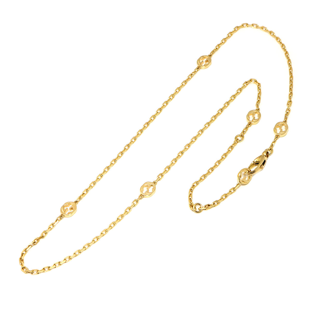 Interlocking G Necklace 18K Yellow Gold 750