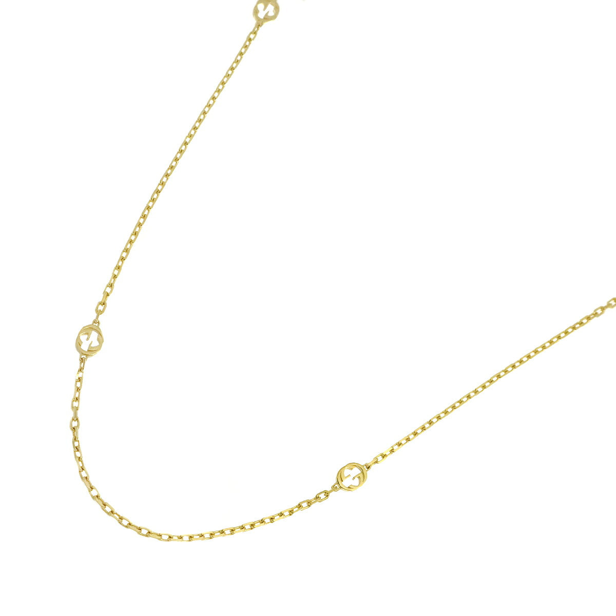 Interlocking G Necklace 18K Yellow Gold 750
