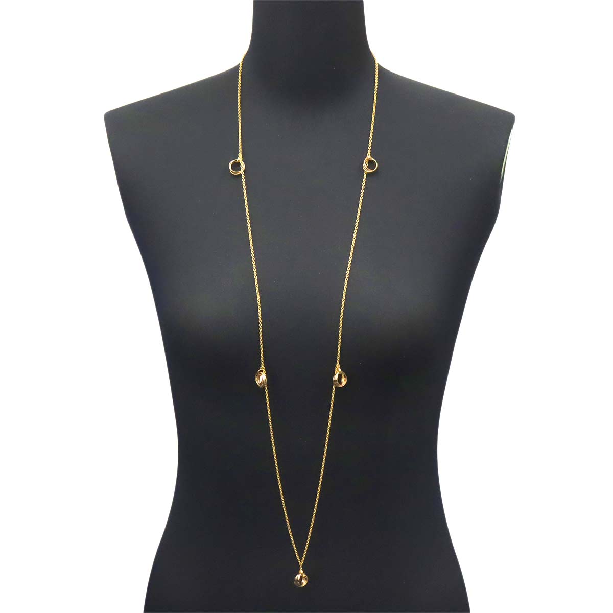 Trinity Necklace 18K YG WG PG 750