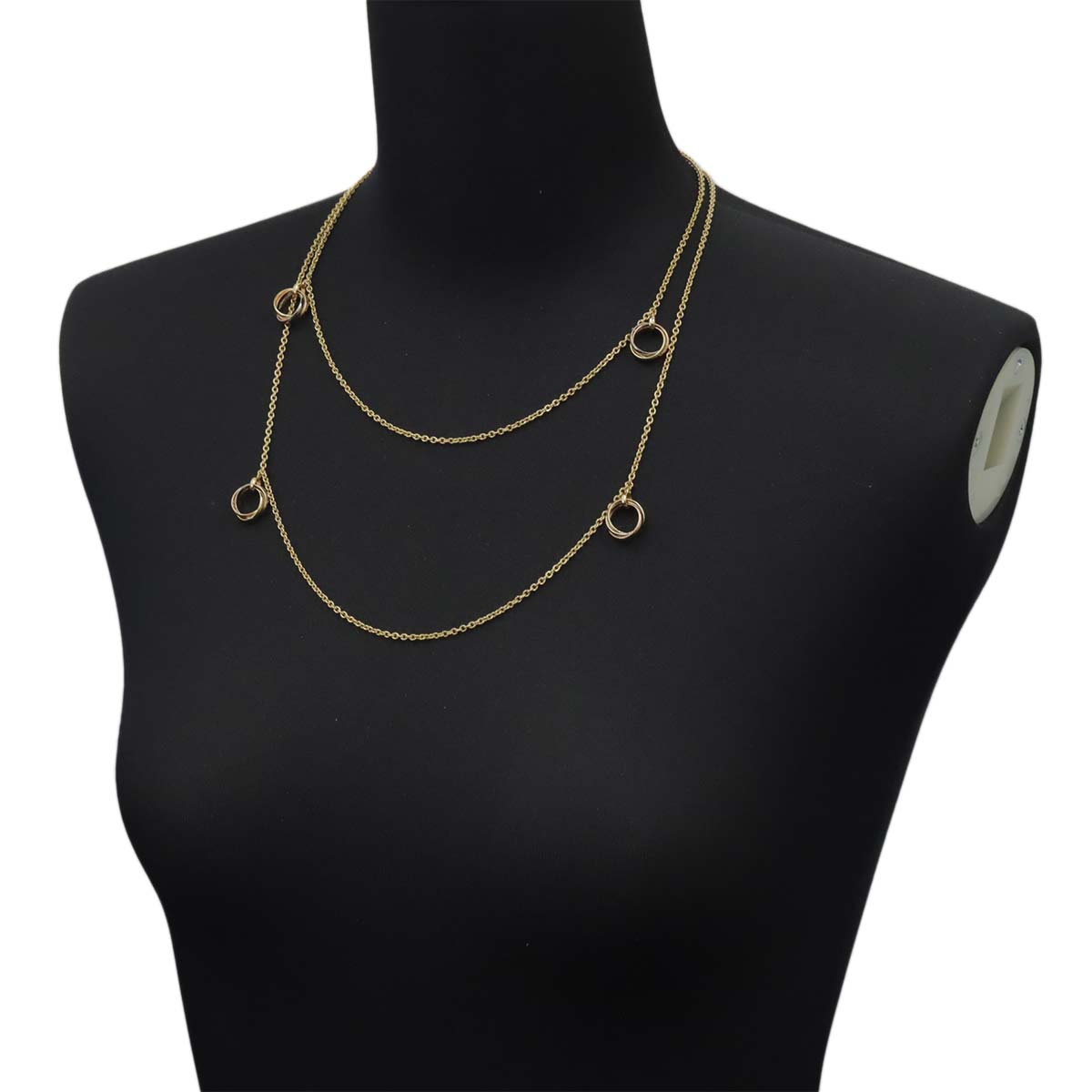 Trinity Necklace 18K YG WG PG 750