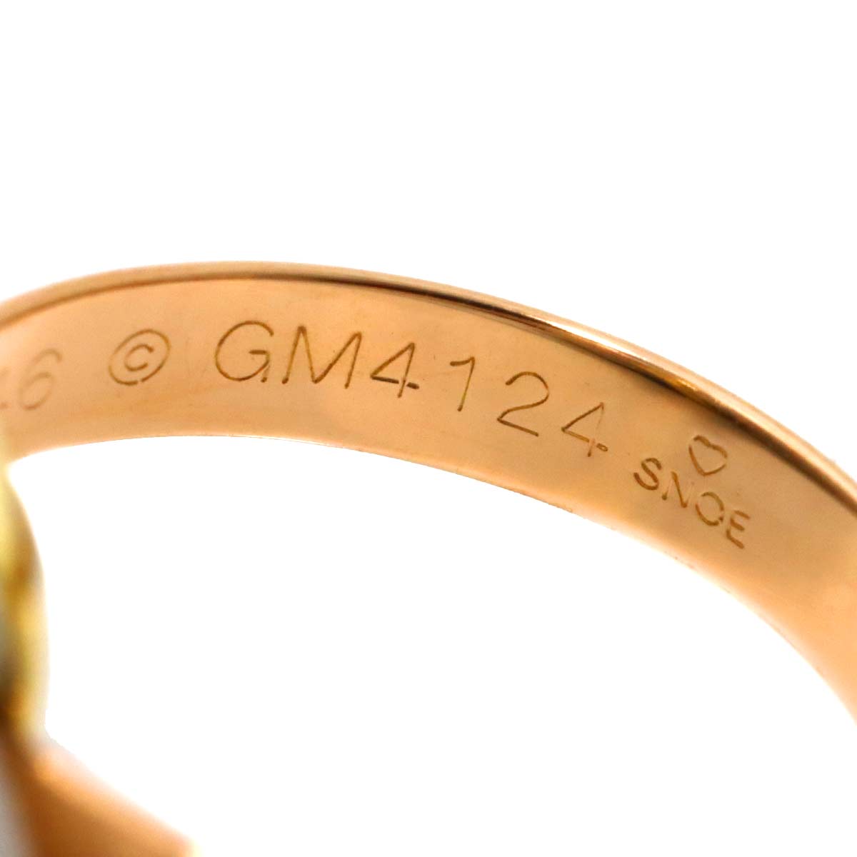 Trinity MM Ring 18K YG WG PG 750 Size46 3.75(US)