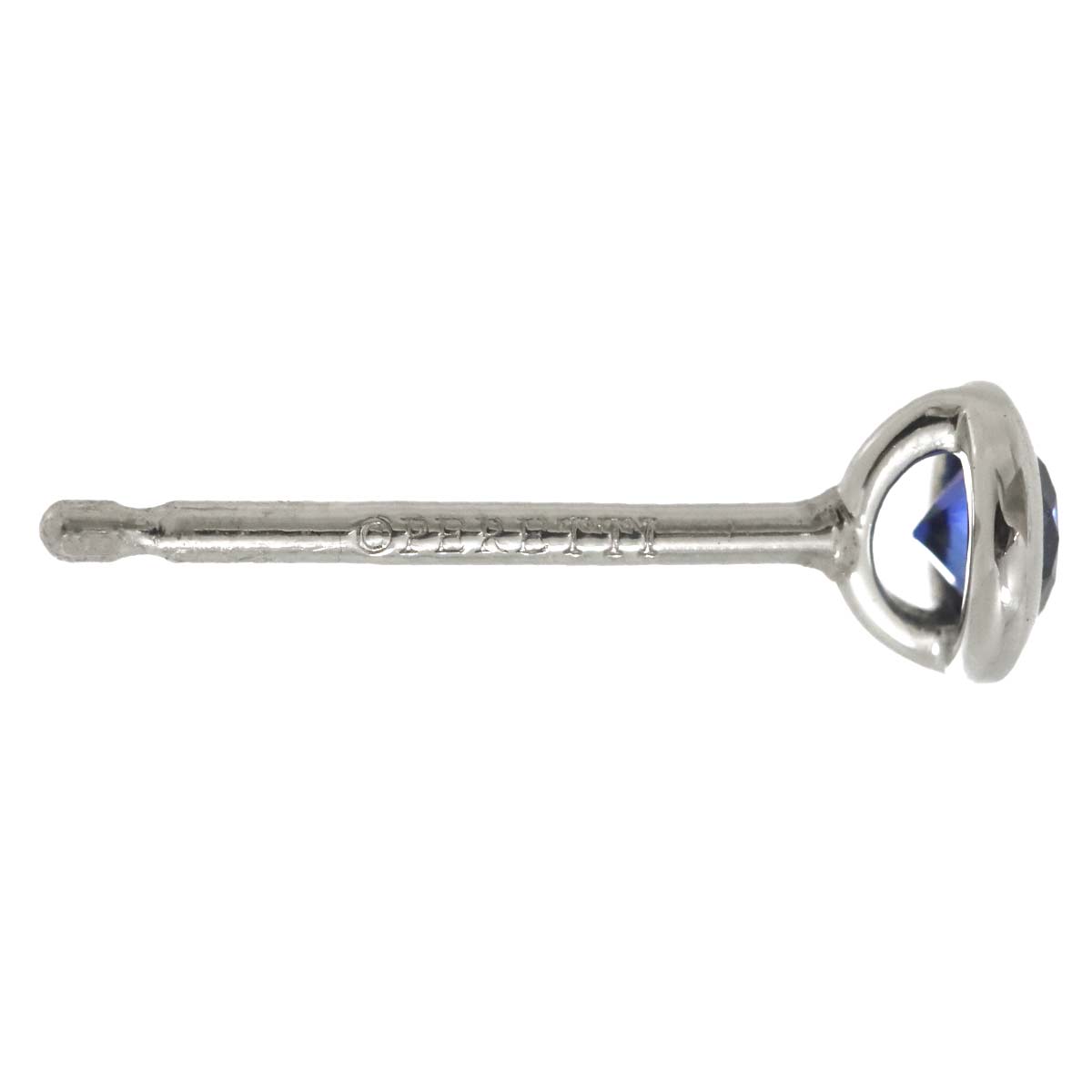 By The Yard Sapphire Earrings Pierced Pt