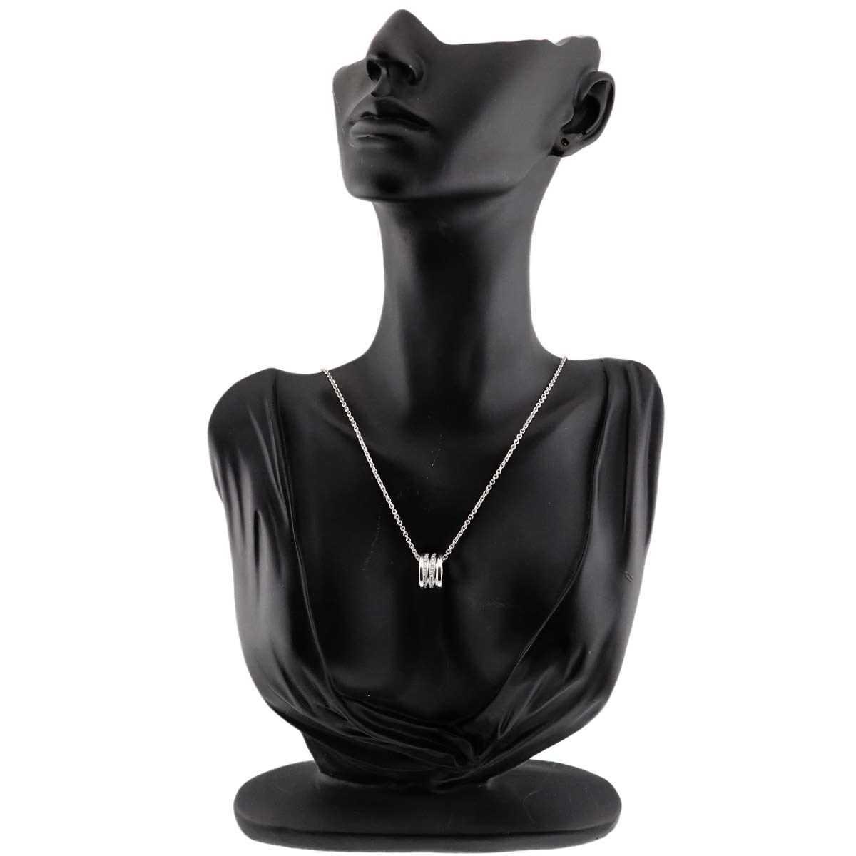 B-ZERO1 Diamond Necklace 18K WG White Gold 750