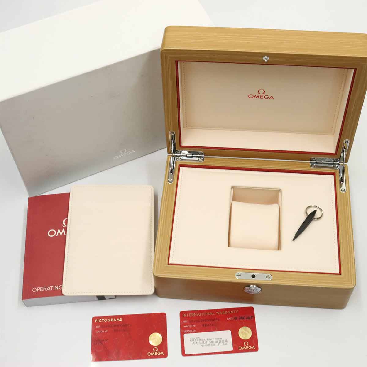 Speedmaster 38mm 324 30 38 50 06 001 Gray Dial Boys Watch