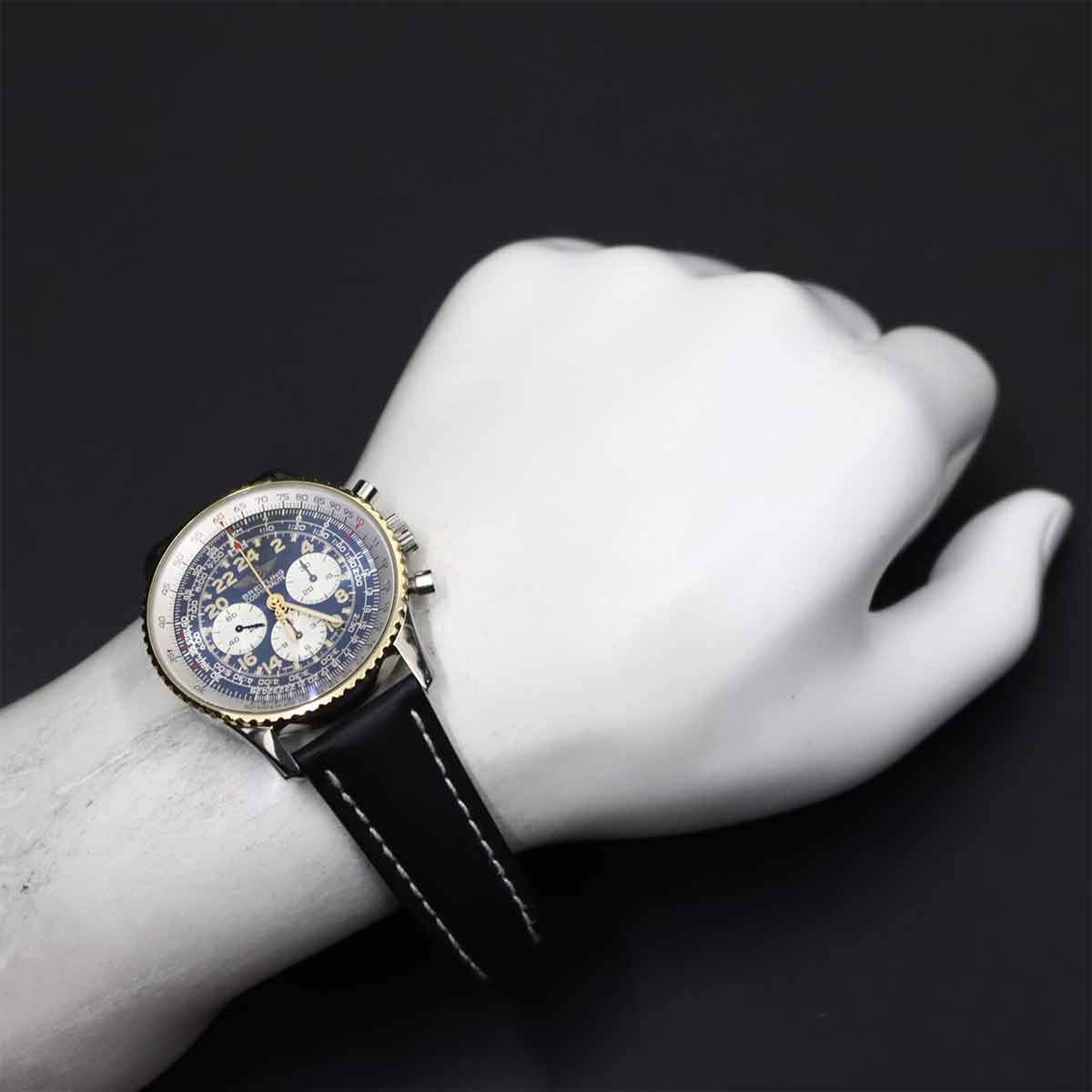 Navitimer Cosmonaute D12022 Hand Winding YG Mens Watch