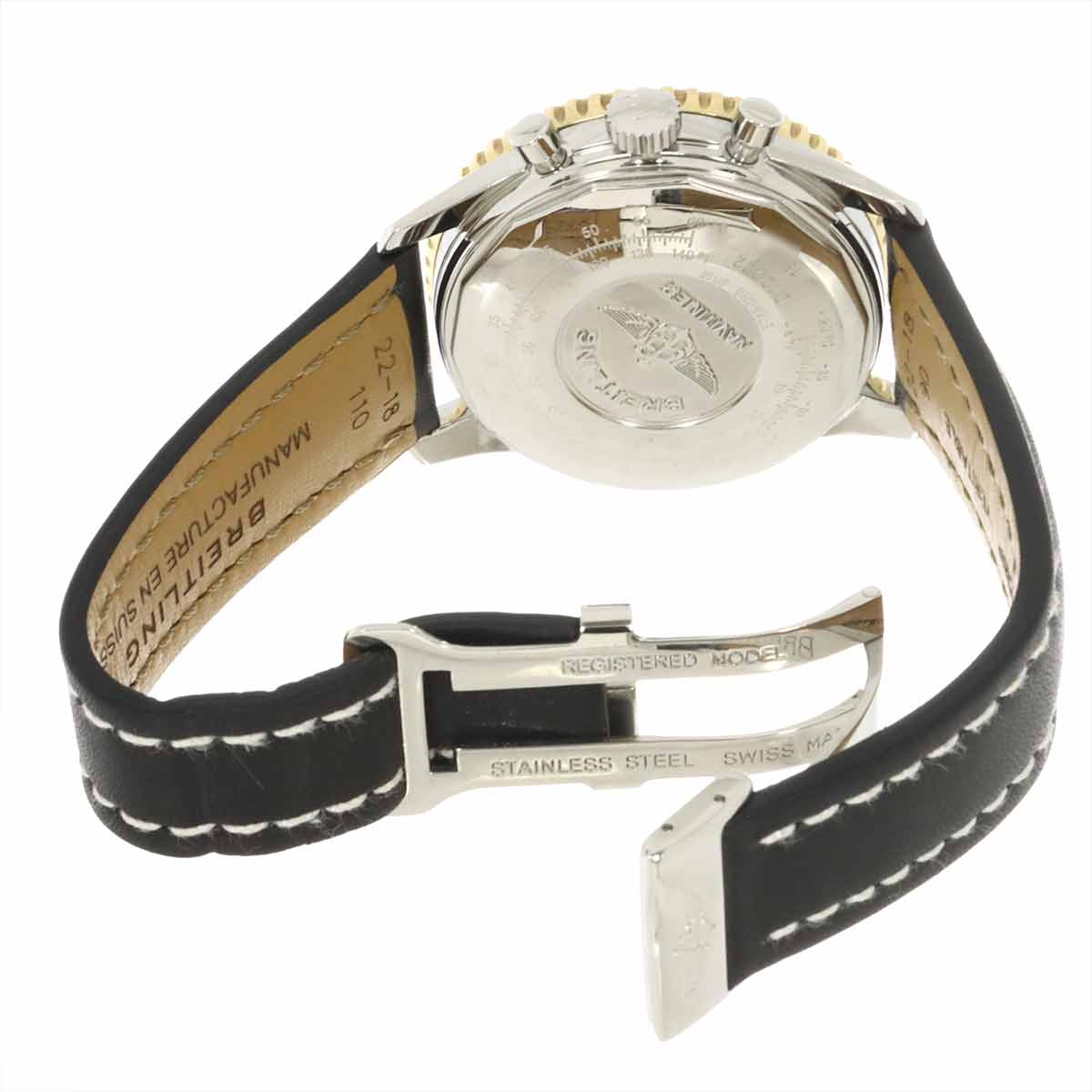 Navitimer Cosmonaute D12022 Hand Winding YG Mens Watch