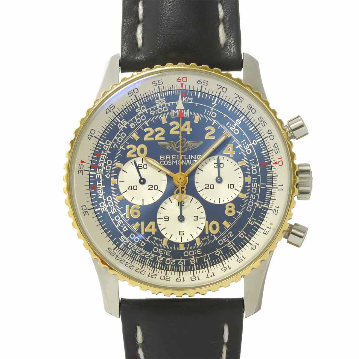 Navitimer Cosmonaute D12022 Hand Winding YG Mens Watch