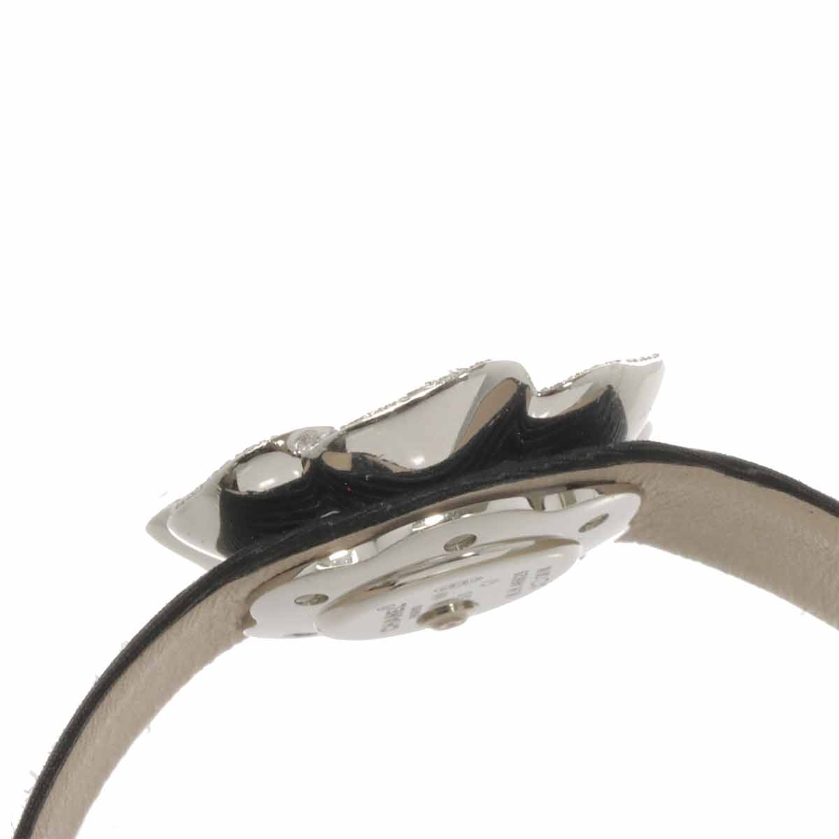 Camellia H1187 Quartz Diamond 750 WG White Shell Dial