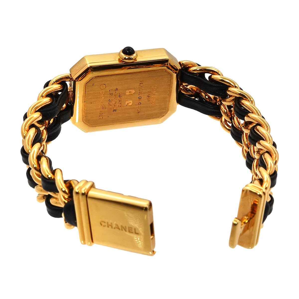 Premiere Size S H0001 Vintage Quartz Black Dial Ladies Watch