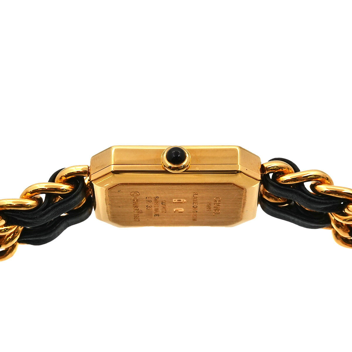 Premiere Size S H0001 Vintage Quartz Black Dial Ladies Watch