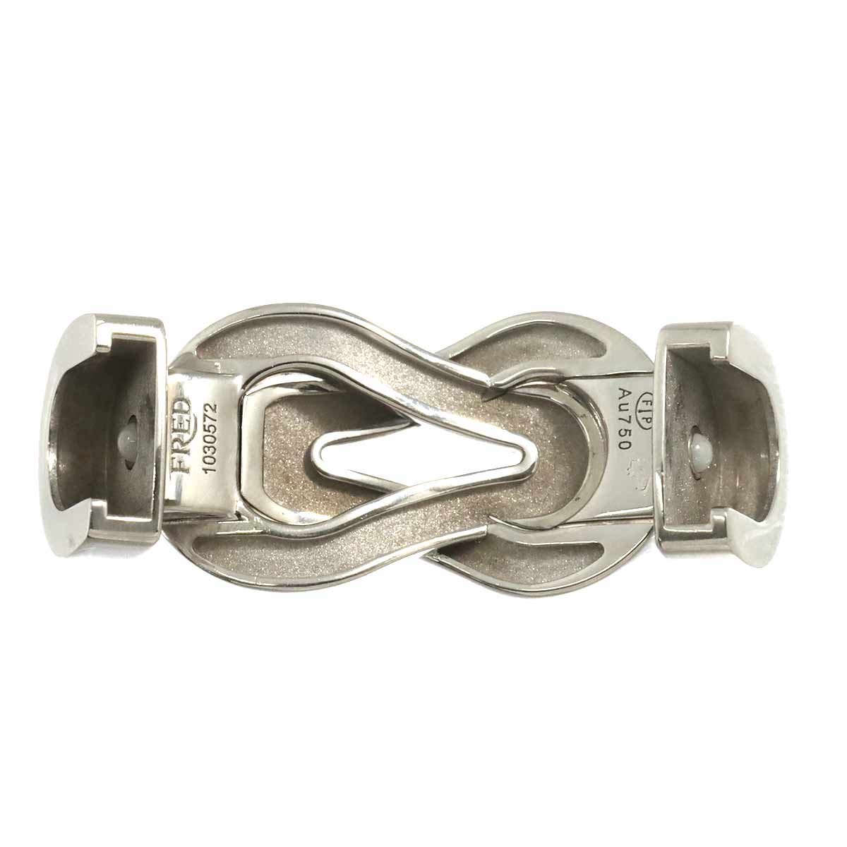 Chance Infini Bracelet LM 18K White Gold 750 Steel size18
