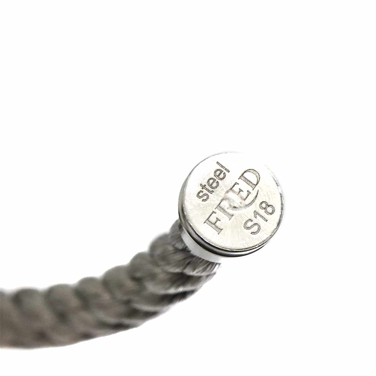 Chance Infini Bracelet LM 18K White Gold 750 Steel size18