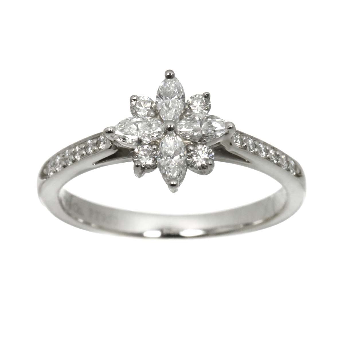 Victoria Diamond Ring Platinum Size5.5-5.75(US)
