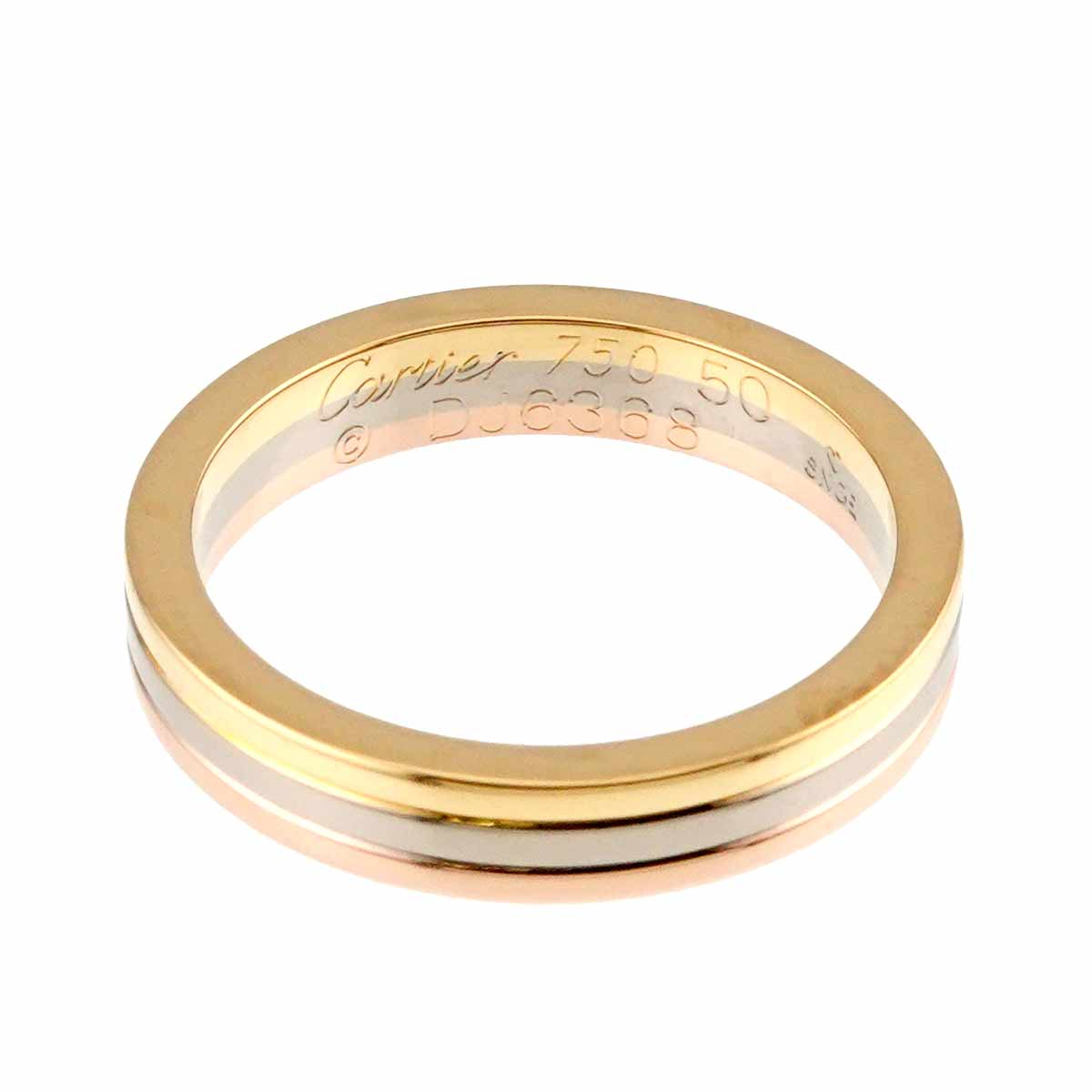 Vendome Ring 18K YG WG PG 750 size50 5.25(US)
