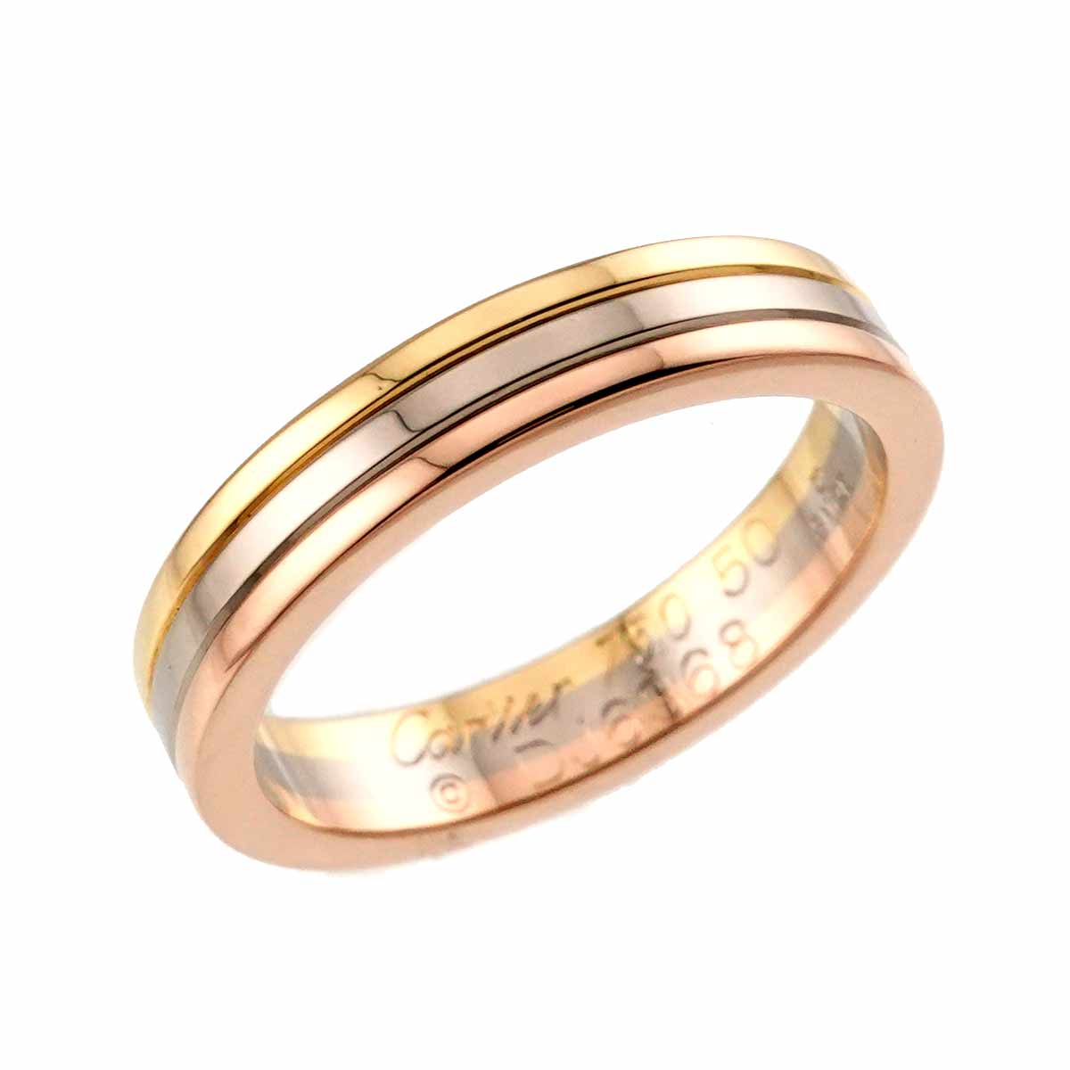 Vendome Ring 18K YG WG PG 750 size50 5.25(US)