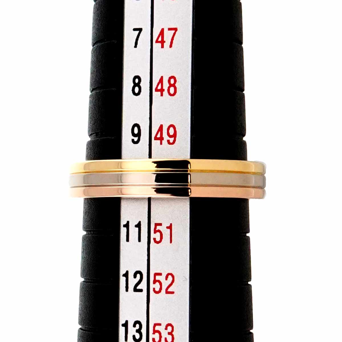 Vendome Ring 18K YG WG PG 750 size50 5.25(US)