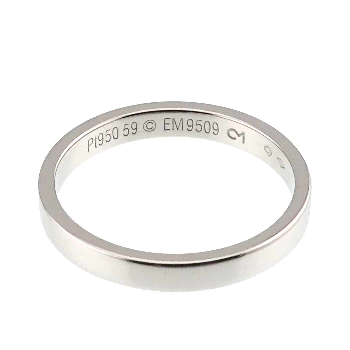 C de Ring Platinum size59 8.75(US)