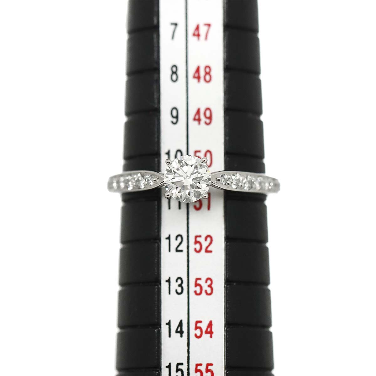 Harmony Diamond 0.49ct G/VS1/3EX Ring Pt Size5.25-5.5(US)