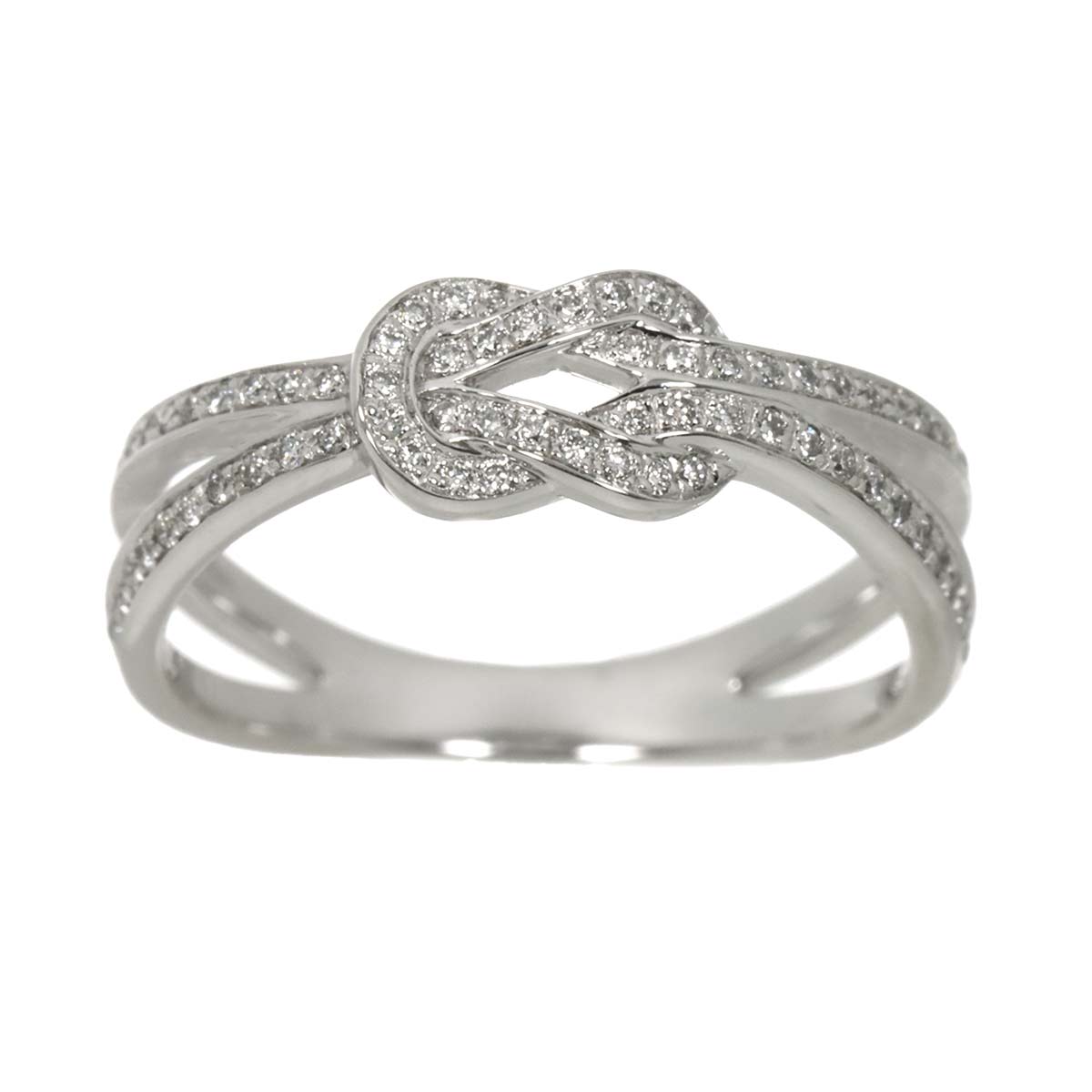 Chance Infinie Small Diamond Ring 18K WG Size47 4-4.5(US)