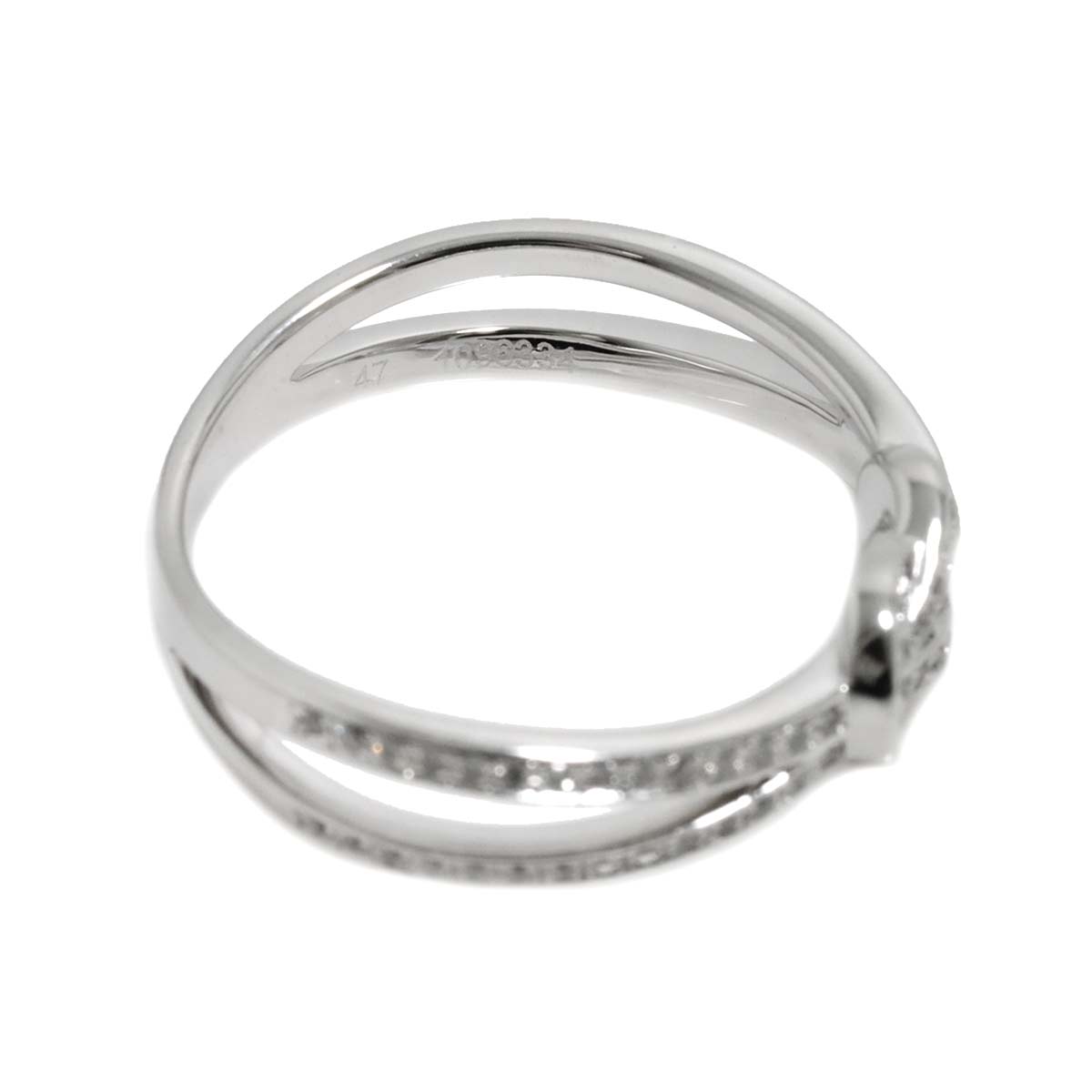 Chance Infinie Small Diamond Ring 18K WG Size47 4-4.5(US)