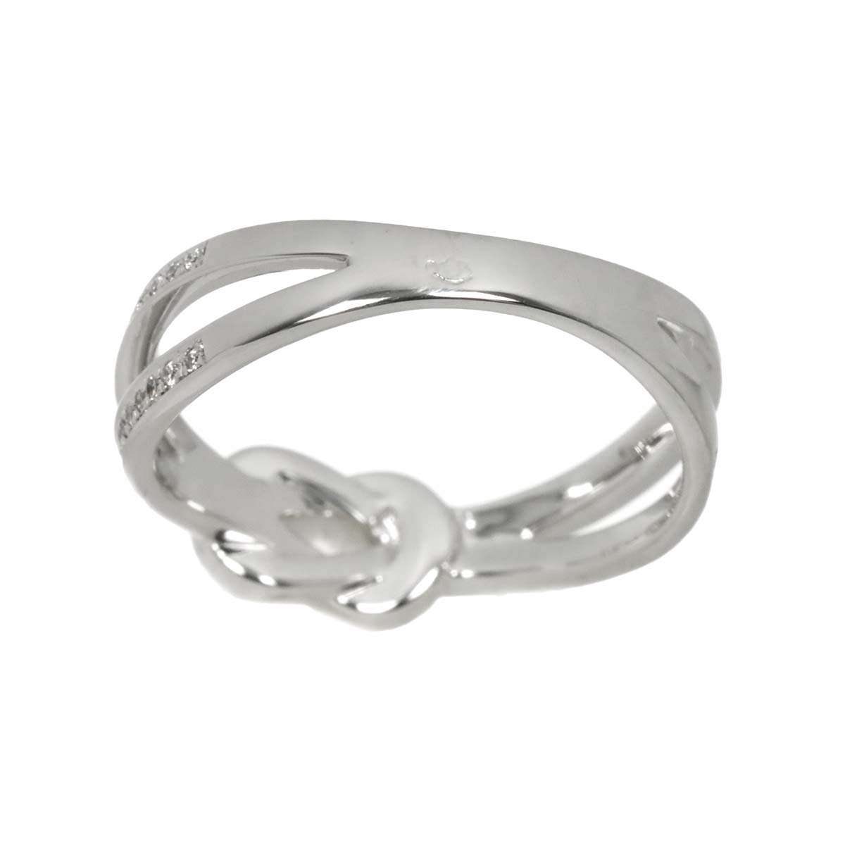 Chance Infinie Small Diamond Ring 18K WG Size47 4-4.5(US)