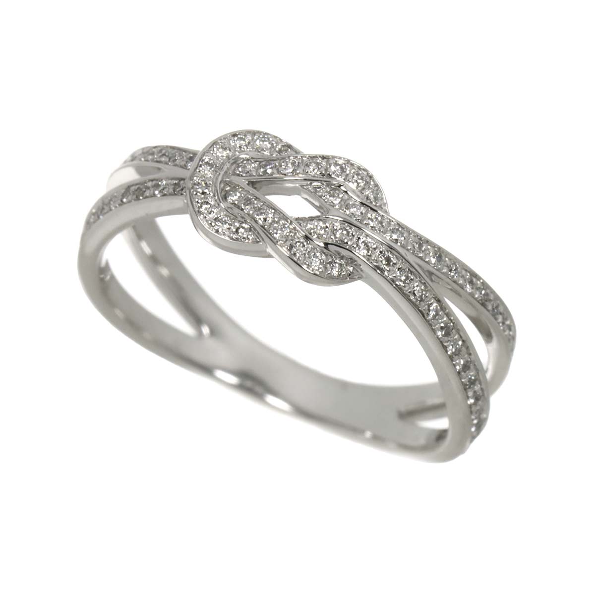 Chance Infinie Small Diamond Ring 18K WG Size47 4-4.5(US)