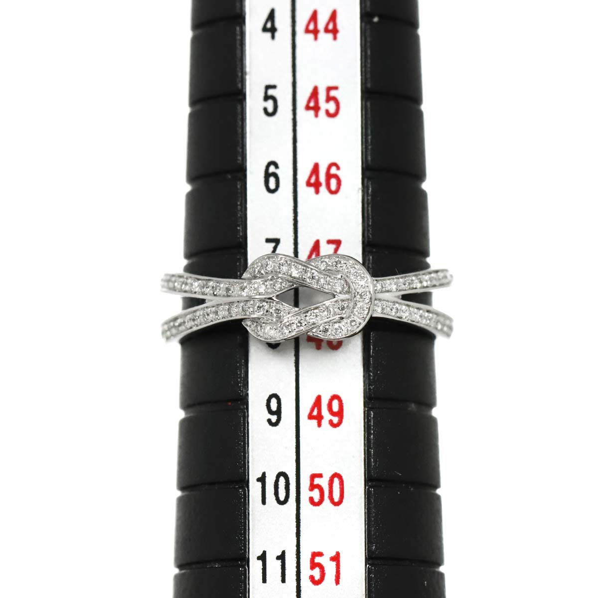 Chance Infinie Small Diamond Ring 18K WG Size47 4-4.5(US)