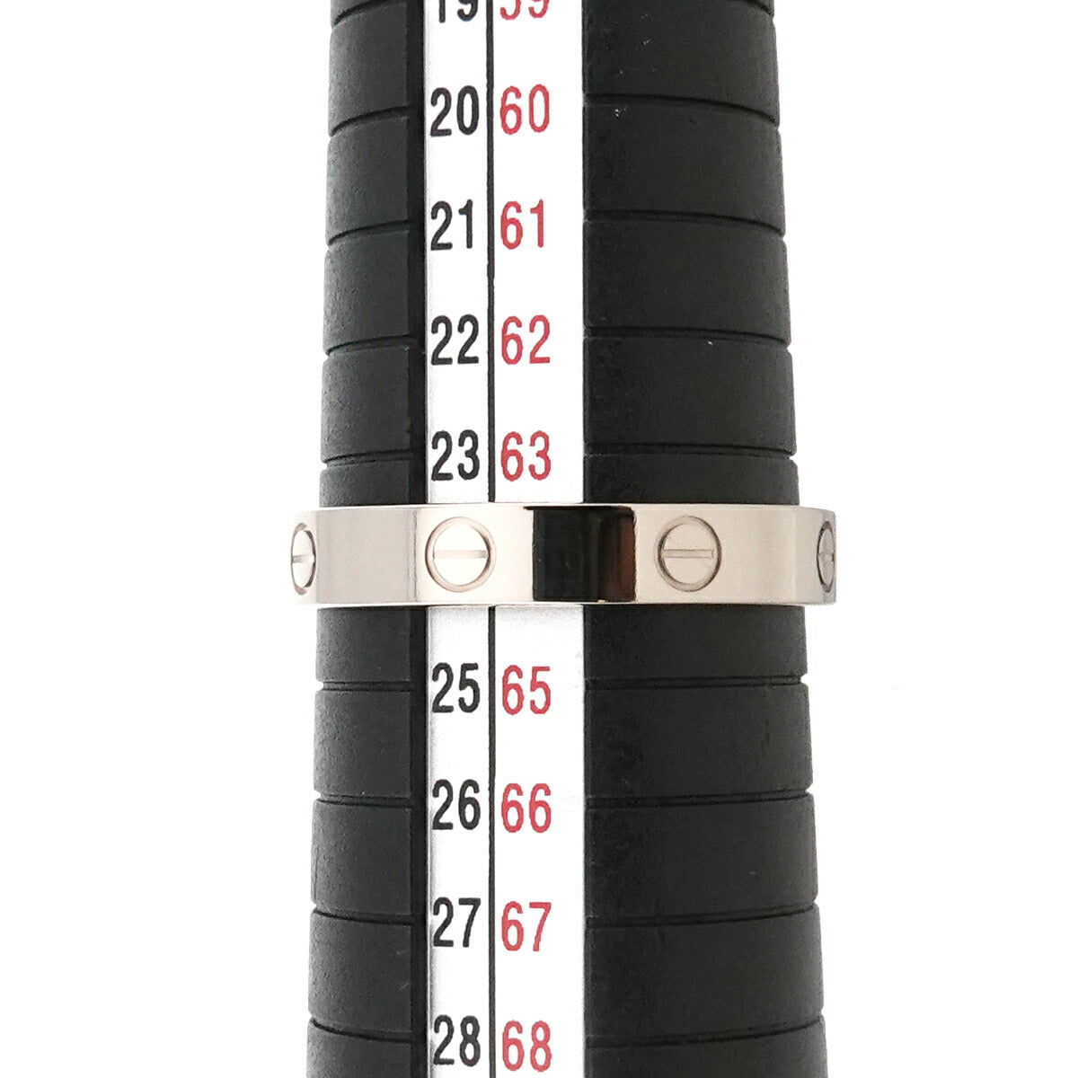 Mini Love Ring 18K White Gold 750 size64 10.5-10.75(US)