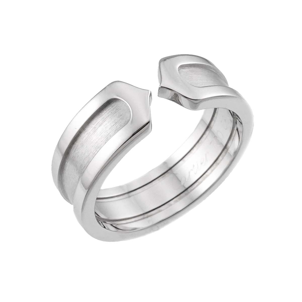 C2 2C Ring 18K White Gold 750 size56 7.25-7.5(US)