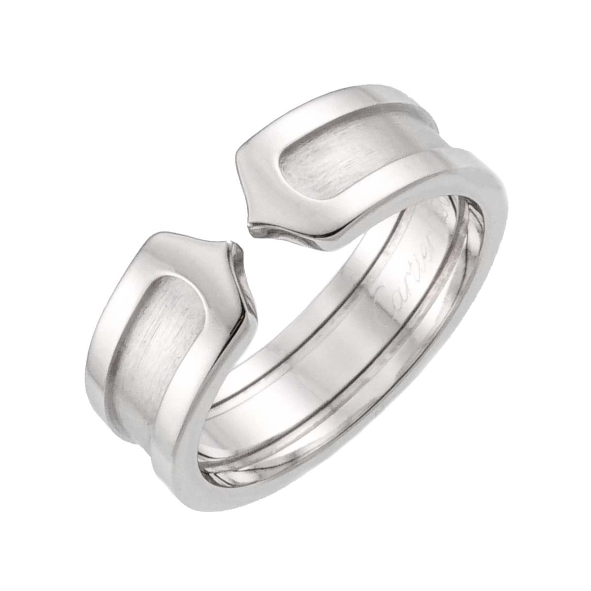 C2 2C Ring 18K White Gold 750 size56 7.25-7.5(US)