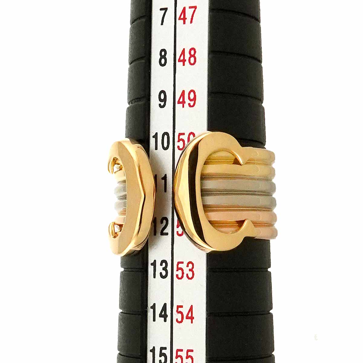 C2 Ring 18K YG WG PG 750 Size51 5.25(US)