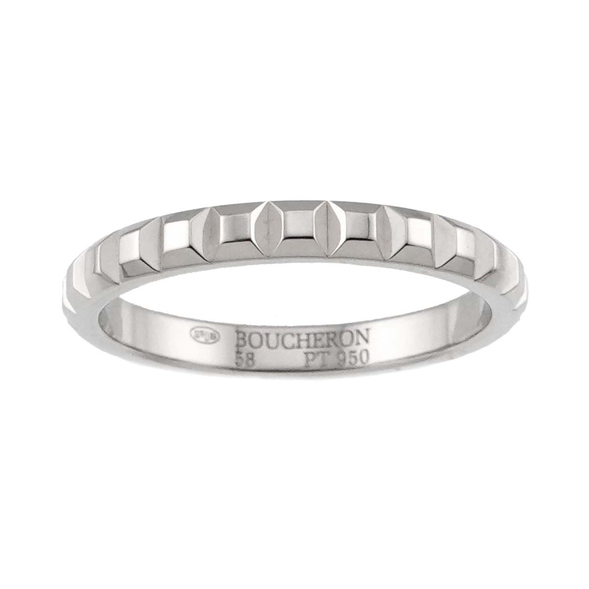 Quatre clou de paris Ring Pt Platinum Size58 8-8.25(US)