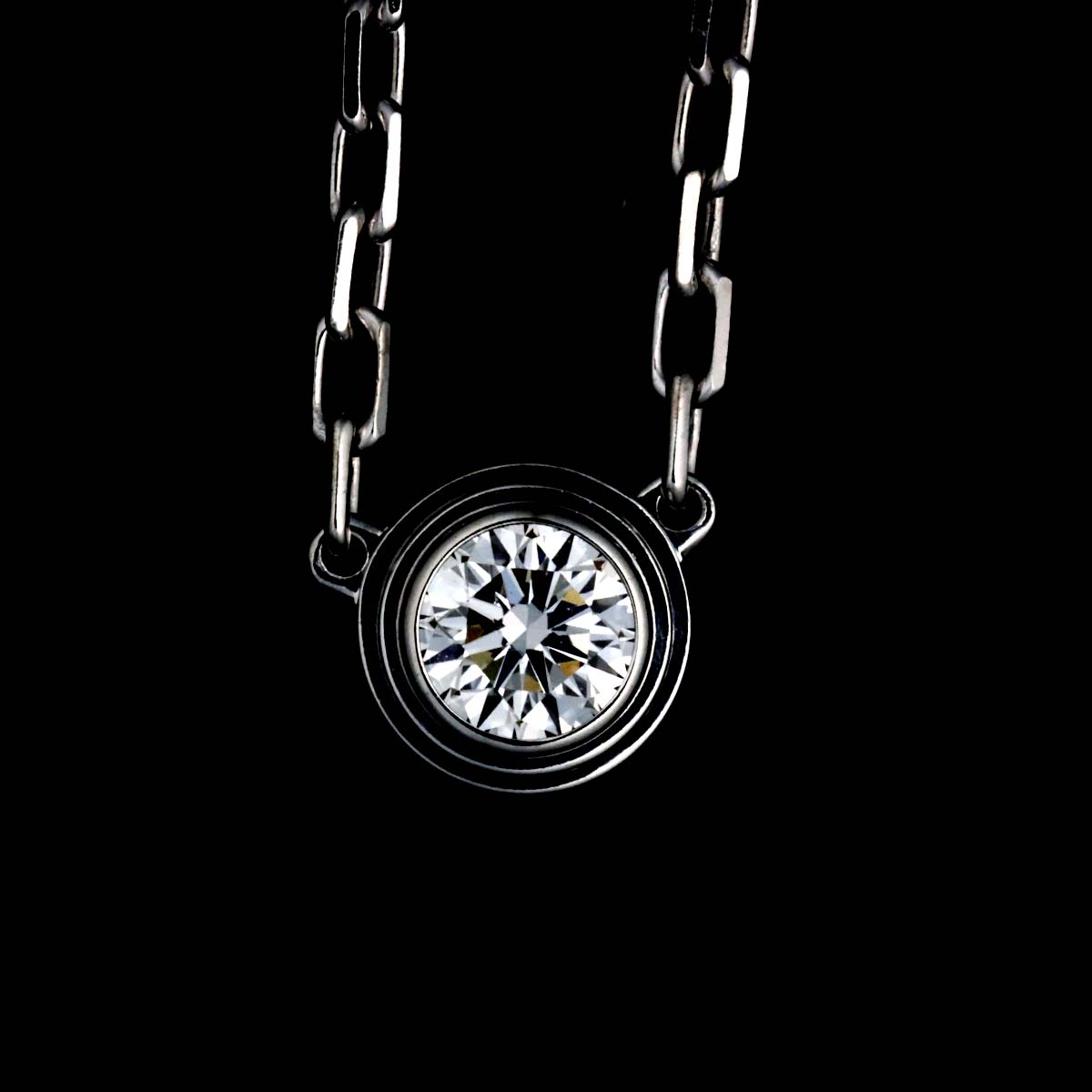 d Amour SM Diamond Necklace 18K WG 750