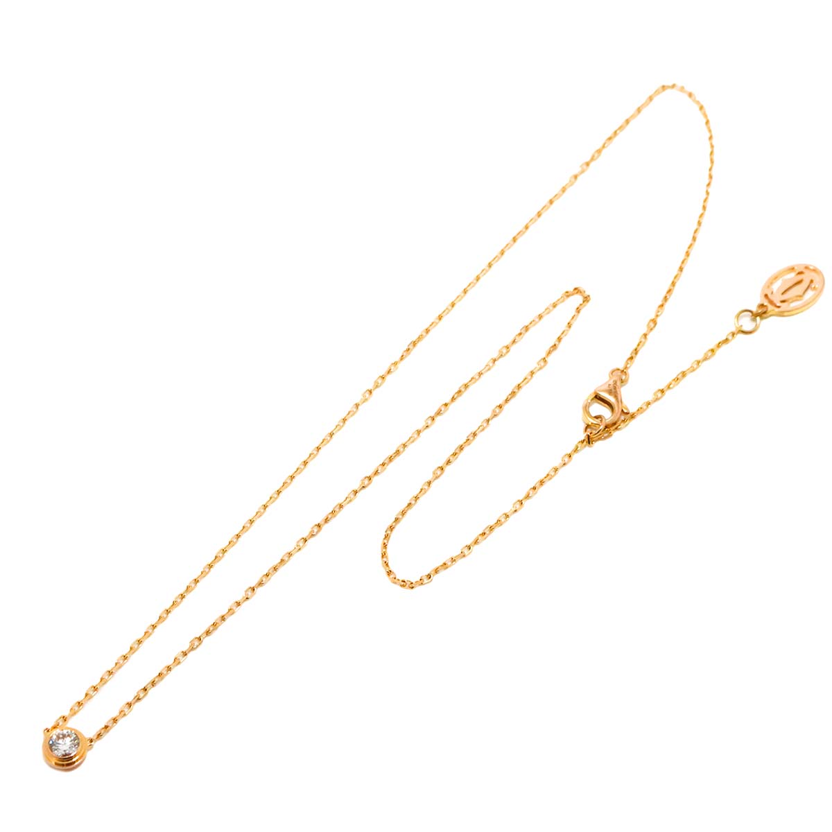 d'Amour Diamond Necklace LM 18K Pink Gold 750