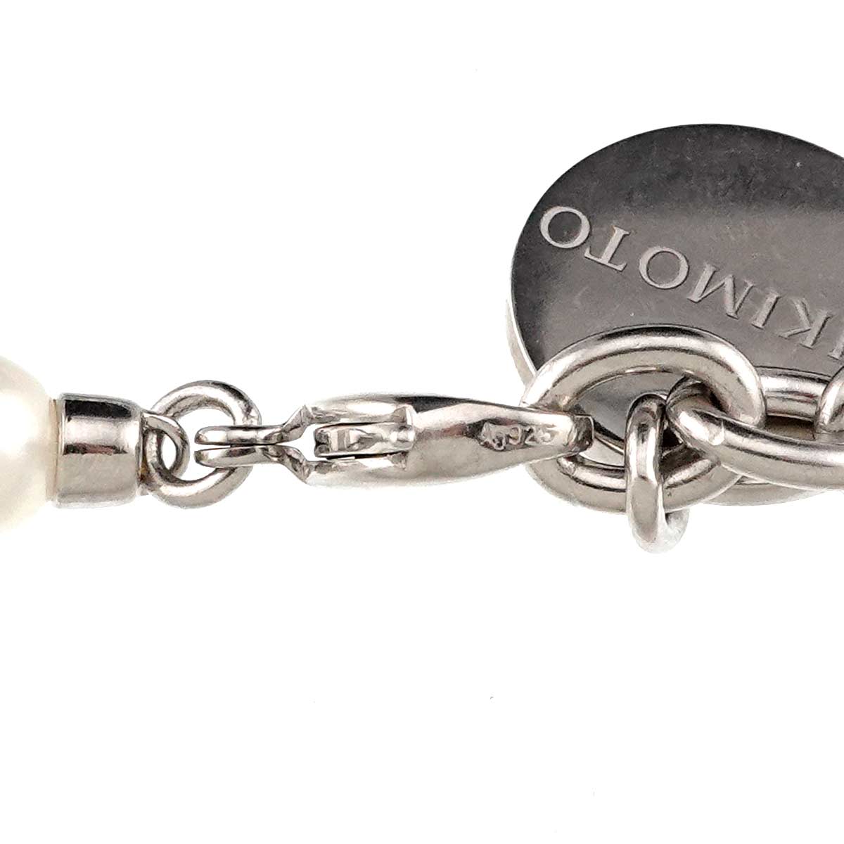 Comme des Garcons Akoya Pearl 7.8-6.5mm Necklace SV 925